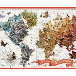 Wendy Gold Butterfly Migration 1000 Piece Jigsaw Puzzle