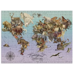 Wendy Gold Endangered Species 1500 Piece Jigsaw Puzzle