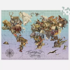 Wendy Gold Endangered Species 1500 Piece Jigsaw Puzzle