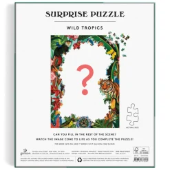 Wild Tropics 1000 Piece Surprise Puzzle