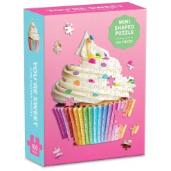 You'Re Sweet Cupcake 100 Piece Mini Shaped Jigsaw Puzzle