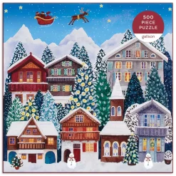 Yuletide Village 500 Piece Jigsaw Puzzle