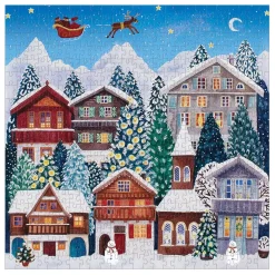 Yuletide Village 500 Piece Jigsaw Puzzle